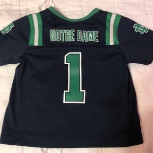 Kids Notre Dame jersey